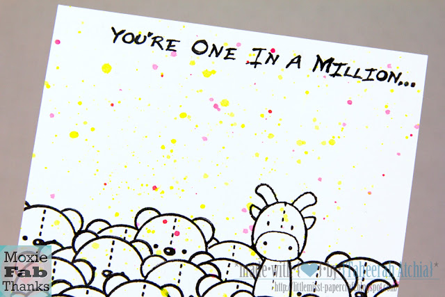 One-In-A-Million Cute Bear card by Taheerah Atchia