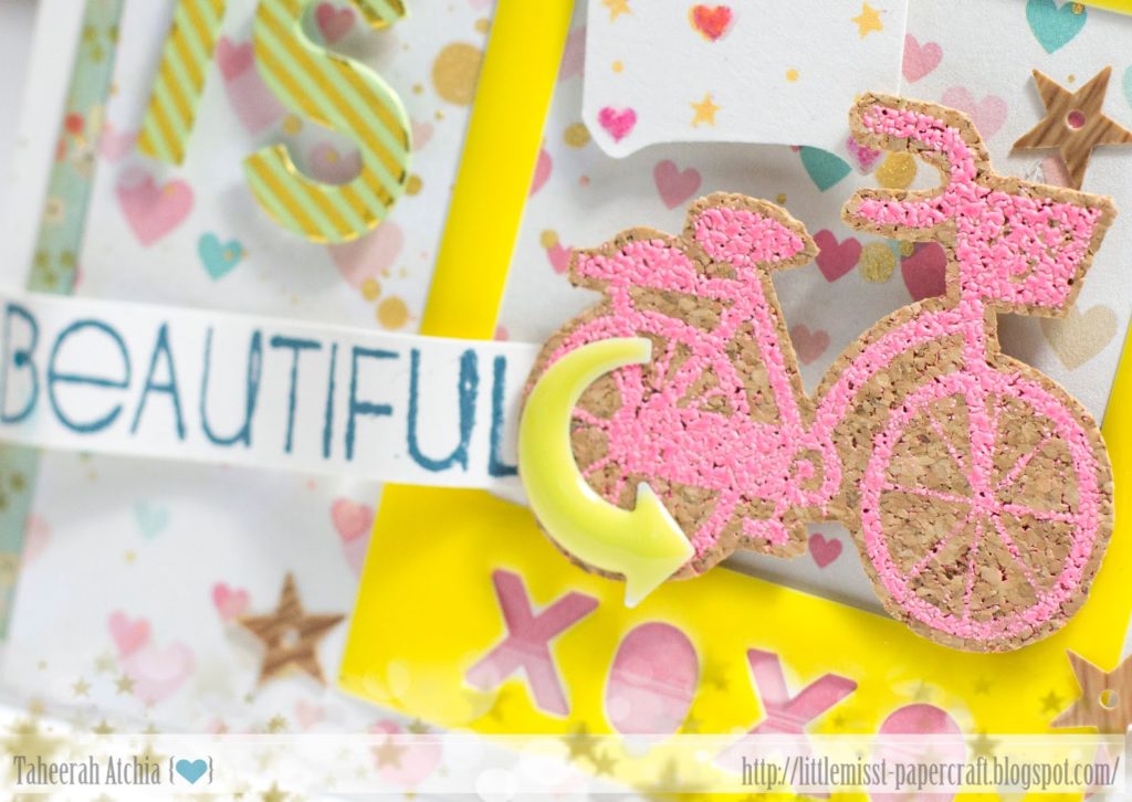 Life is Beautiful Bicycle Card by Taheerah Atchia