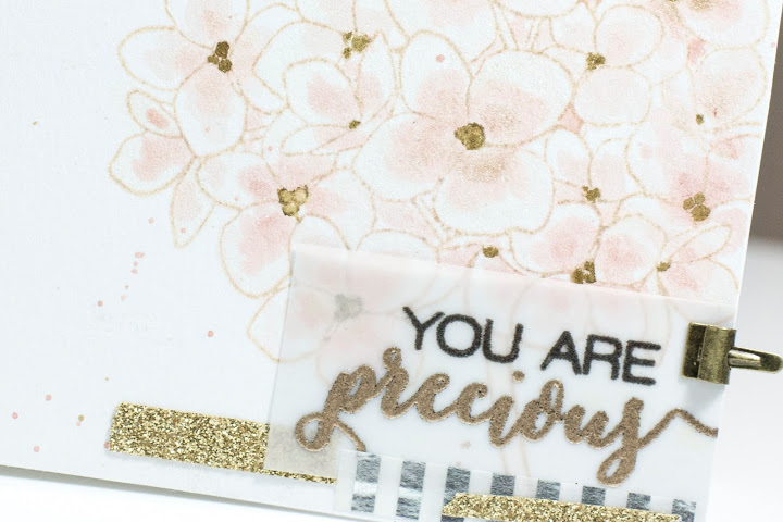 You Are Precious Floral Card by Taheerah Atchia