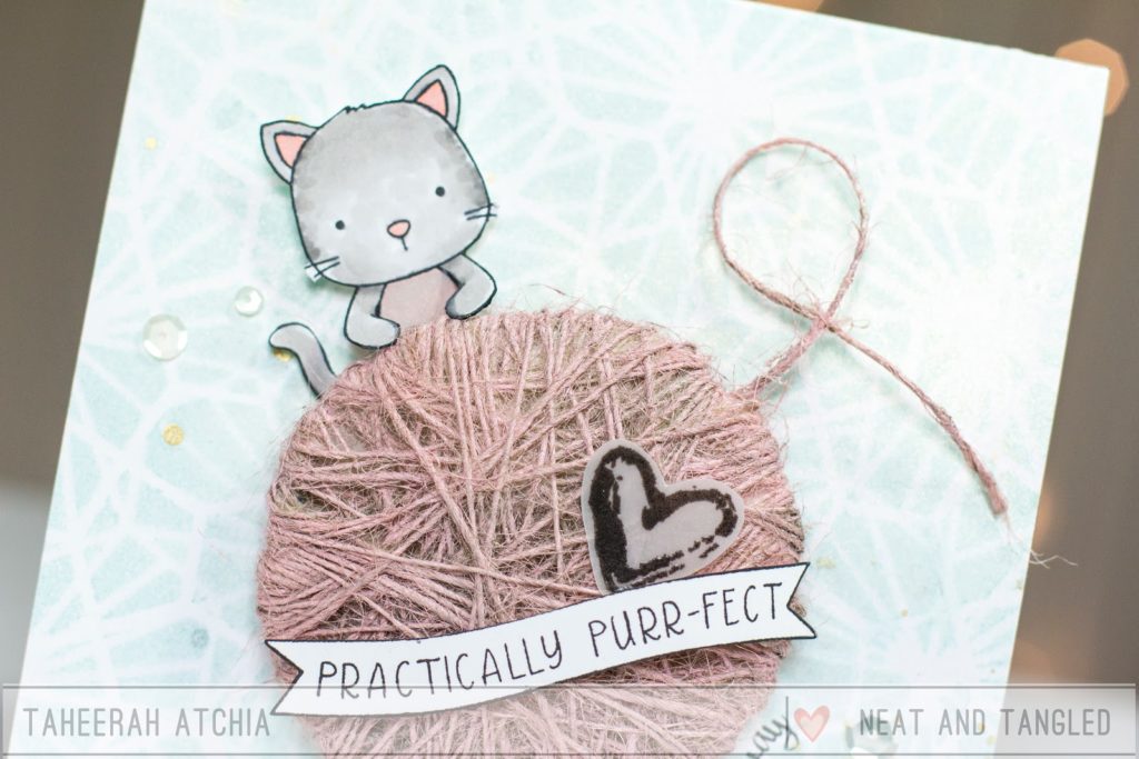 Practically Purr-fect Card by Taheerah Atchia
